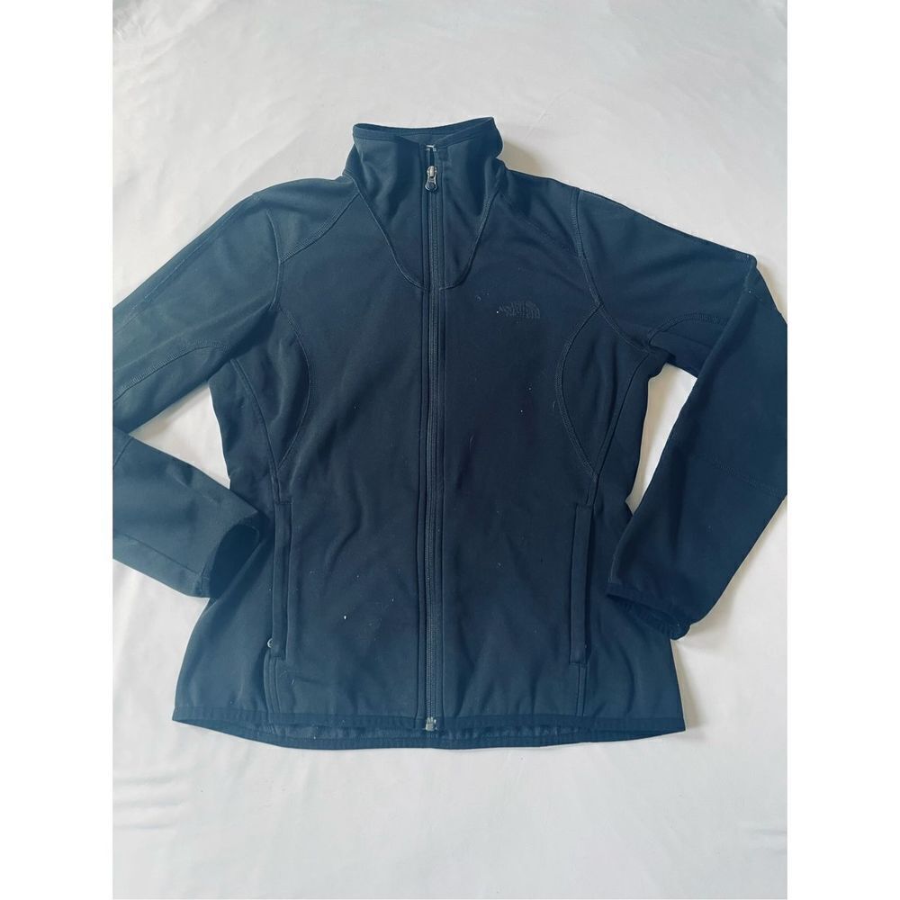 The North Face Jacket Womens Medium Black Long Sleeve Running Full Zip